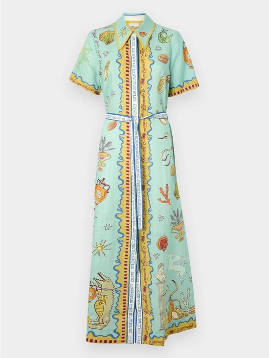 Alemais Dresses & Skirts - ALEMAIS Surrealist Summer Shirtdress